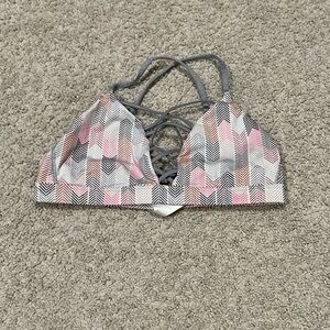 Victoria's Secret Multicolor Strappy Sports Bra